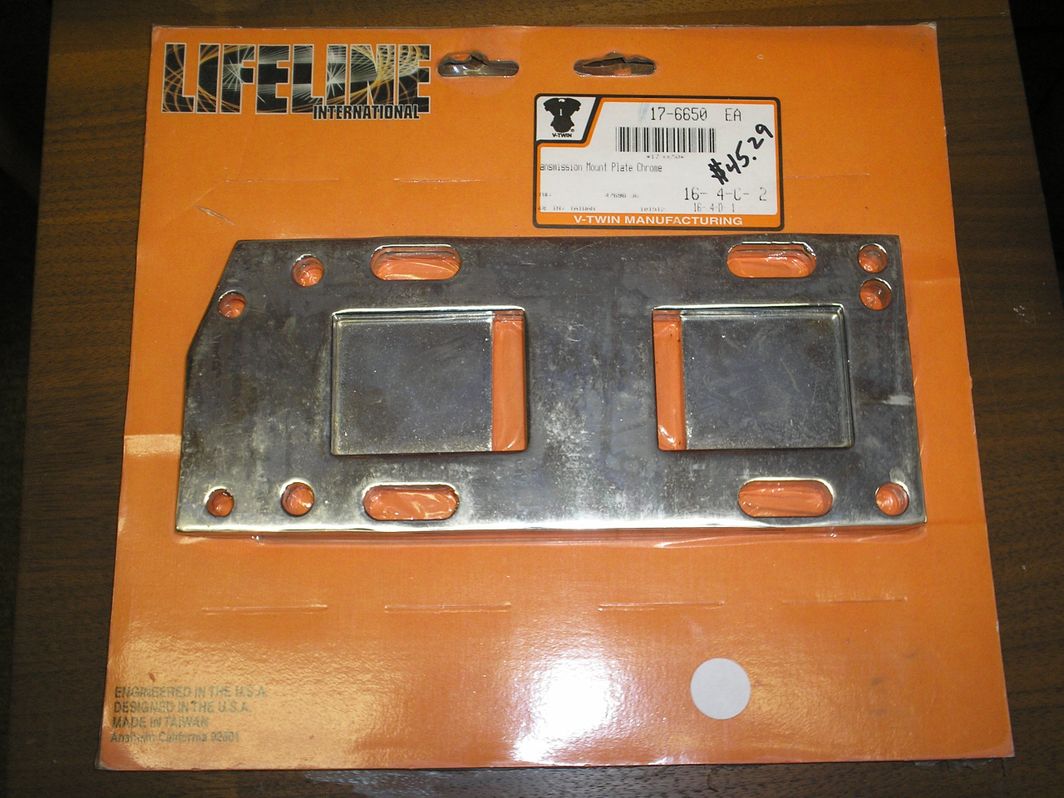 Transmission Mount Plate '41–'84