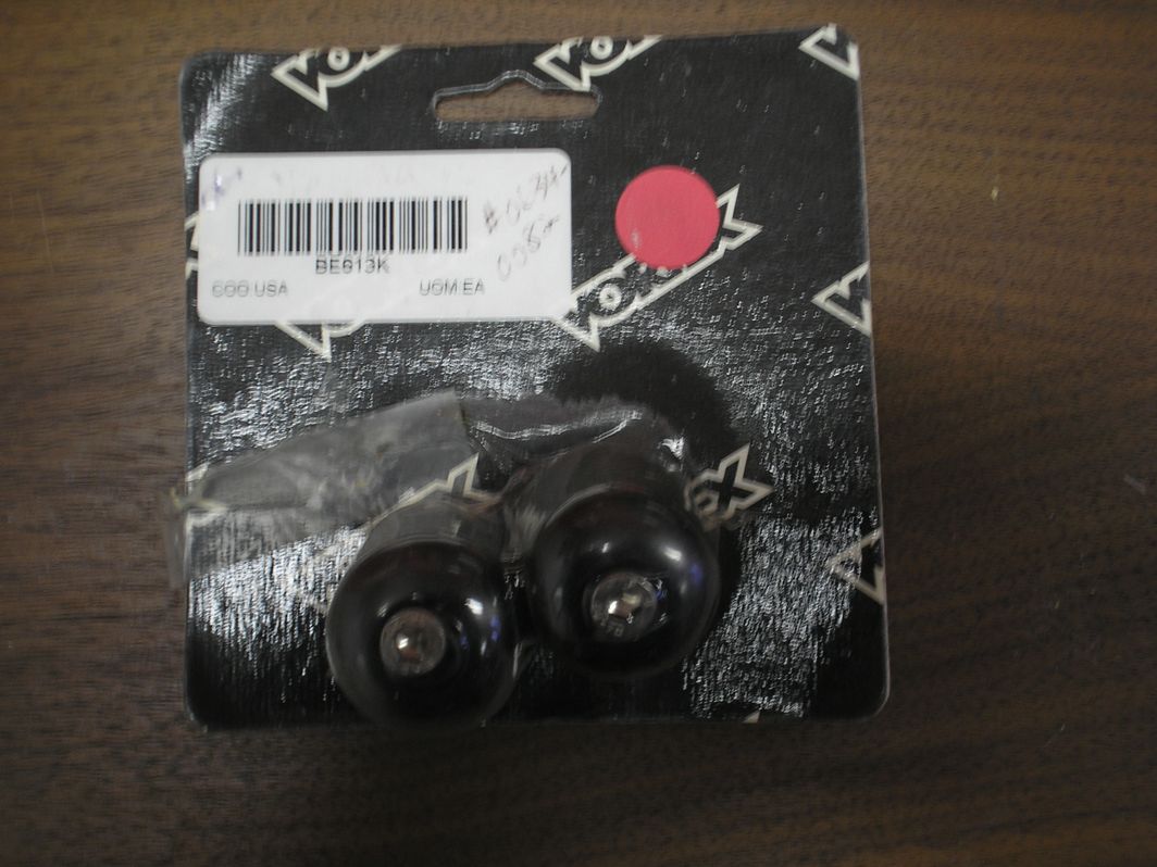 VORTEX BAR END SLIDER BLACK 2006–2014 YZF